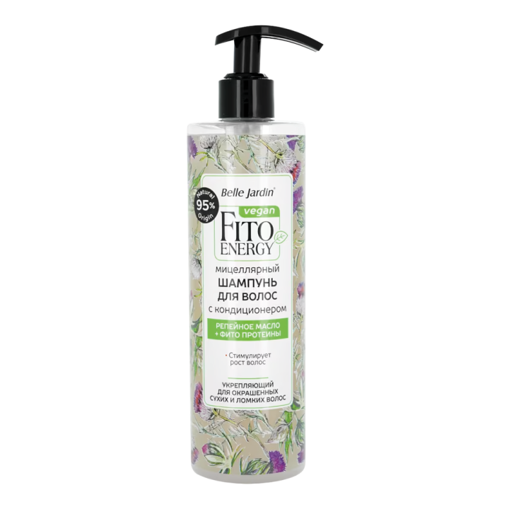 Belle Jardin Micellar Shampoo – Burdock Oil and Fito Proteins, 400 ml