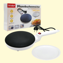 Блинница электрическая погружная Pfannkuchenmeister Ø 24 см, 800W, упаковка: 24 × 43,5 × 6,5 см