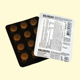 Valicord, 12 tablets