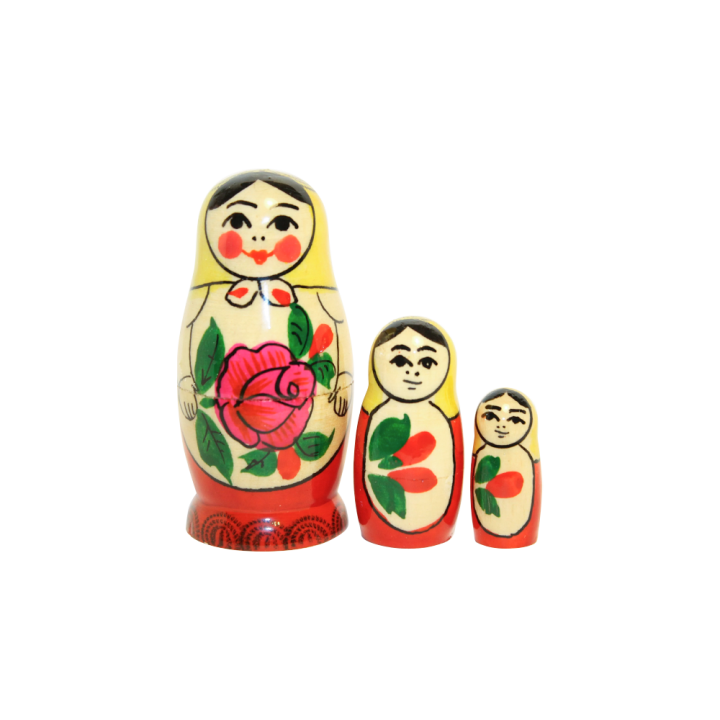 Matryoshka Semenyevskaya M3 7 cm, classic