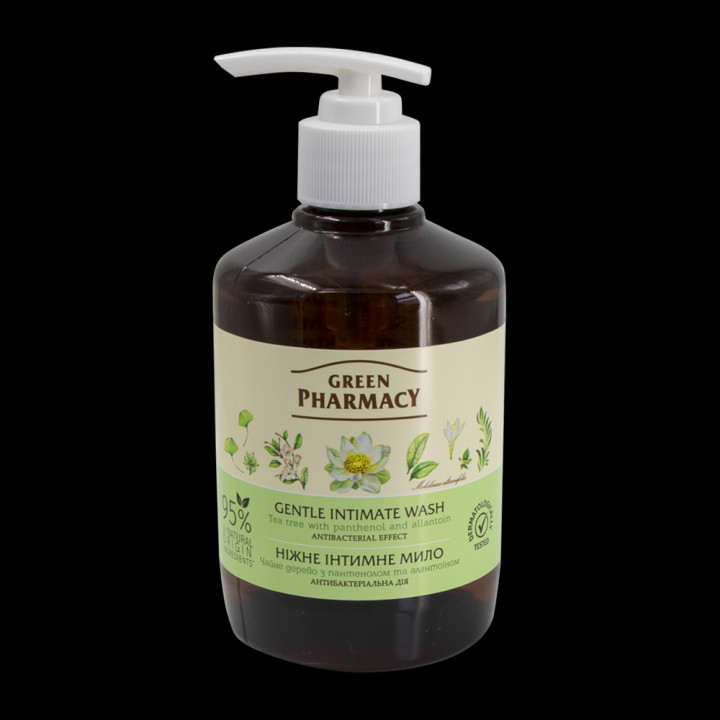 Flussigseife für Intimpflege Grüne Apotheke 370 ml,mit Teebaum
