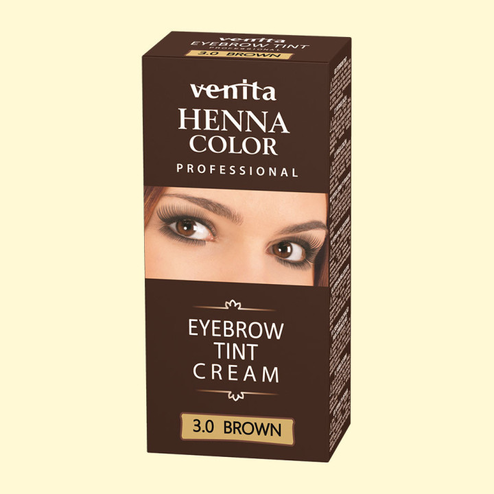 Henna-Farbe für Augenbrauen Henna Color Professional 3.0 braun 15 g *