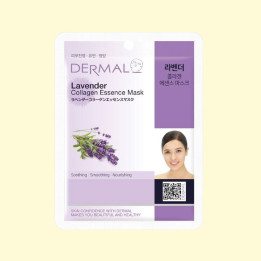 DERMAL Tuch-Gesichtsmaske mit Kollagen und Lavendel, 23 g