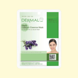 DERMAL Tuch-Gesichtsmaske mit Kollagen und Kräutern, 23 g