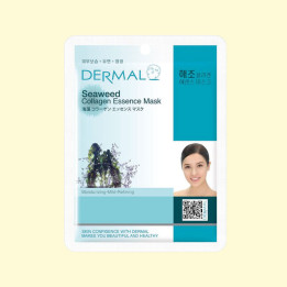 DERMAL Sheet Face Mask with Collagen and Seaweed, 23 g
