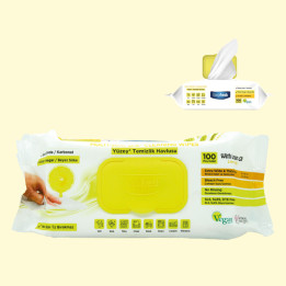 DEEP FRESH Feuchtreinigungstücher UNIVERSAL TÜCHER LEMON XXL 100 Stück