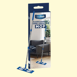 DEEP FRESH Wischmopp mit Befestigungssystem für Deep Fresh Feuchttücher, 1 Stück