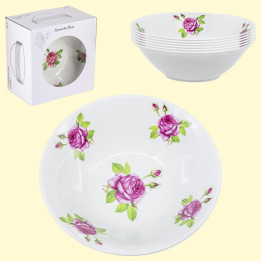 Suppenteller-Set Spanische Rose, 6 St, Ø 18 cm