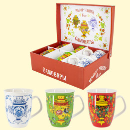 6-Tassen-Set Samoware 330 ml *
