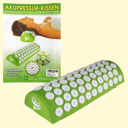 Akupressurkissen, 43 x 16 x 8,5 cm, 74 Stimulationskreisel mit je 33 Spitzen, 100% Baumwolle