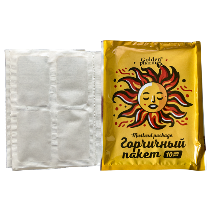 Senfpulver in Beuteln 10 Blatt zu je 4 Stück