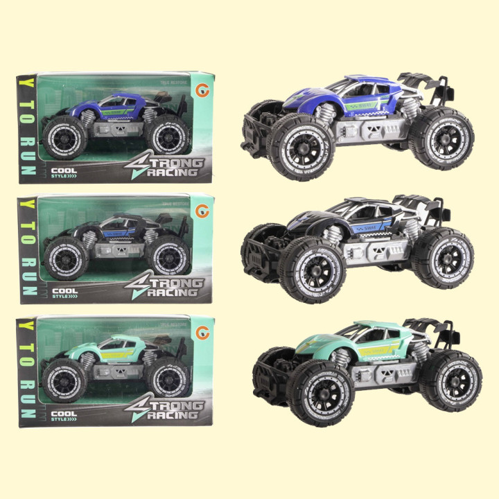 Police car 15 cm 3 different colors