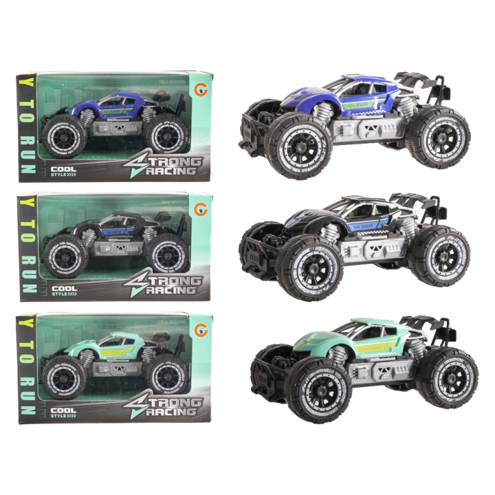 Polizeiauto 15 cm 3 verschiedene Farben