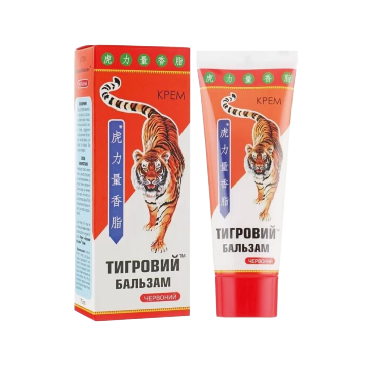 Körpercreme-Balsam Roter Tiger, 75 ml *