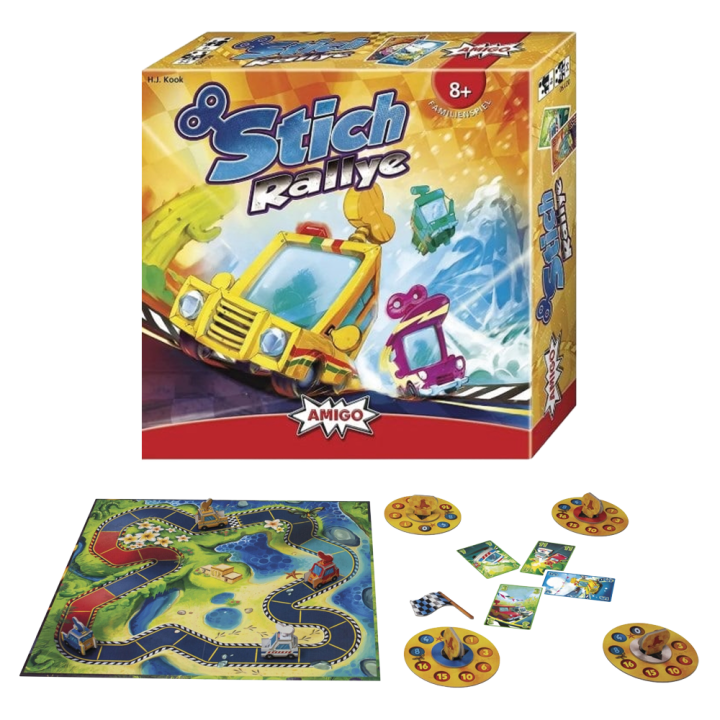 Brettspiel Spel Stich Rallye