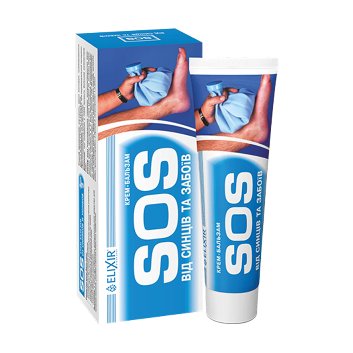 SOS Cream-Balm for Bruises and Bumps, 75 ml