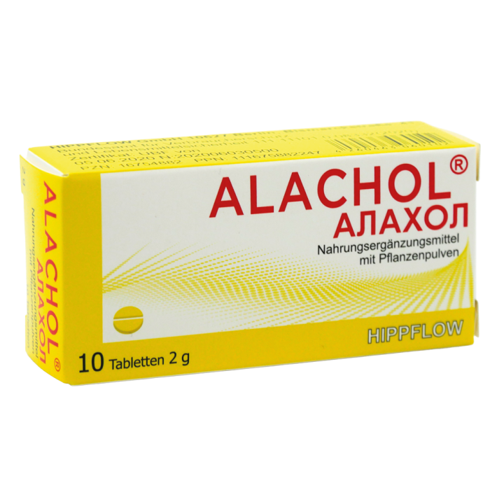 Алахол, 10 таблеток, 2 г