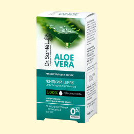 Жидкий шёлк Dr. Sante Aloe Vera для посечённых кончиков, интенсивное восстановление, 30 мл