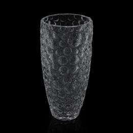 Glass vase, 13,8 x 30 cm