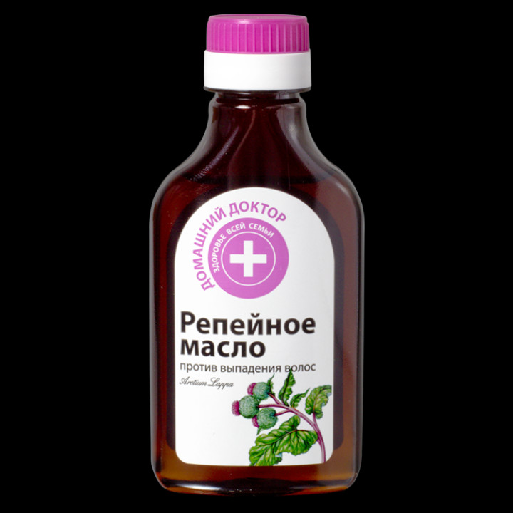 Klettenwurzel Öl Domaschnij Doktor, gegen Haarausfall, 100 ml *