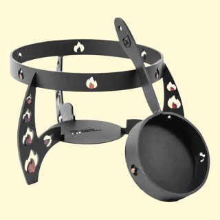 Ständer für Saj oder Kasan Ø 230 mm, Höhe 170 mm, Stärke 4 mm