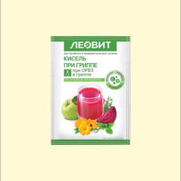 Flu Kisel with antiviral effect for acute respiratory infections and flu 20 g