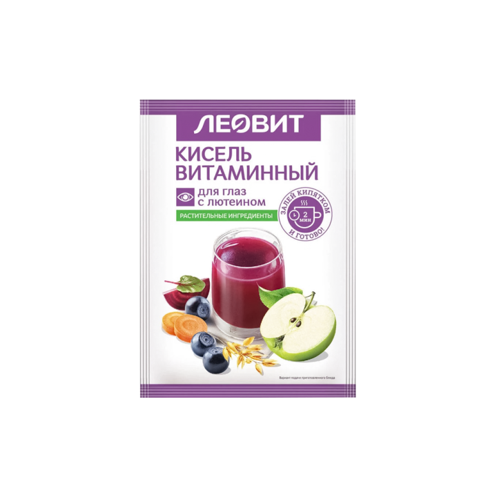 Кисель Витаминный для глаз с лютеином 20 г
