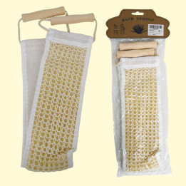 Sisal-Schwamm 61 x 10 cm mit Holzgriff