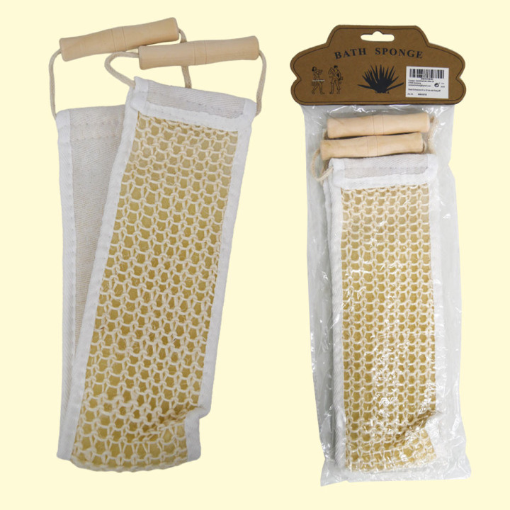 Sisal sponge 61 x 10 cm with wooden handle