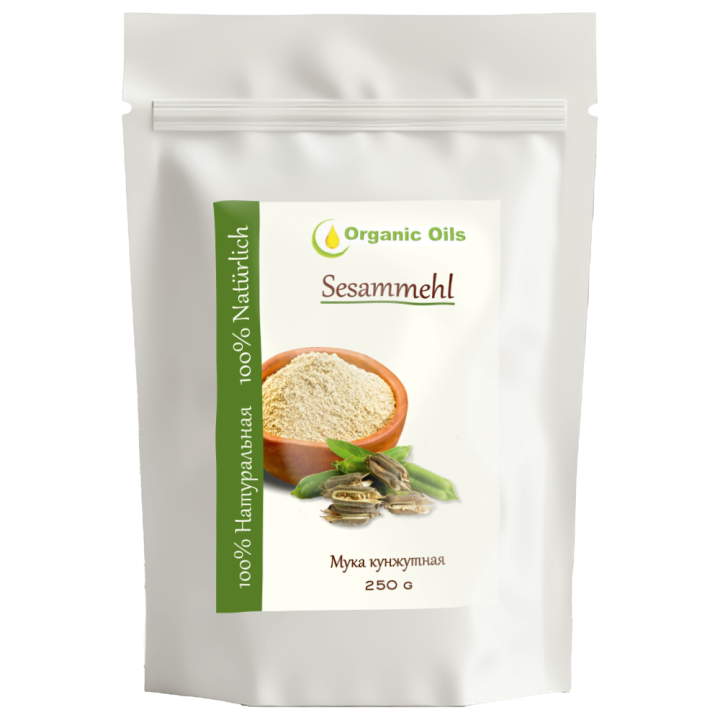 Мука кунжутная Organic Oils, 250 г