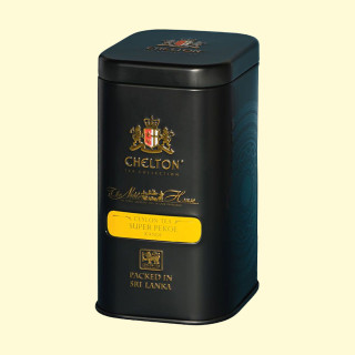 Chelton The Noble House – SUPER PEKOE loose black tea, 100 g in tin