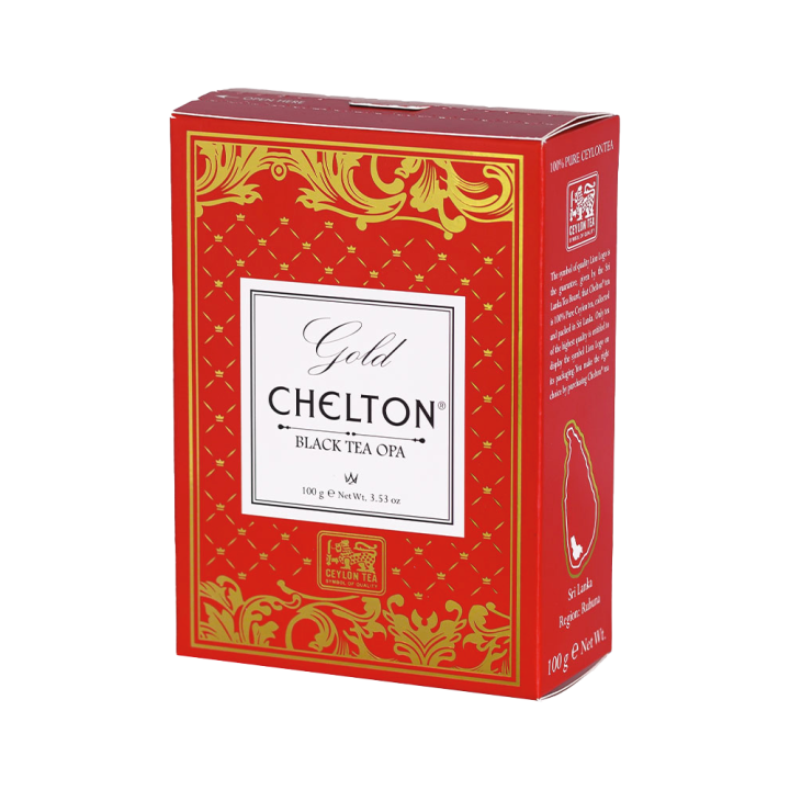 Чай Chelton Gold Black OPA премиум, рассыпной чёрный чай, 100  г