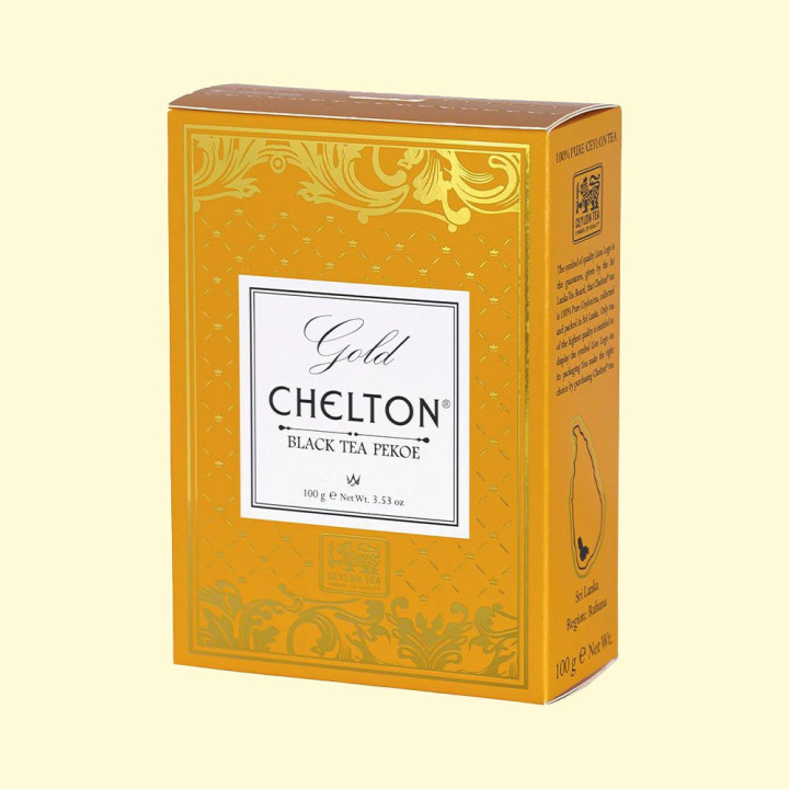 Chelton Gold Black Supreme Pekoe Premium Tea, loose black tea, 100  g
