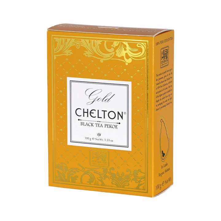 Chelton Gold Black Supreme Pekoe Premium Tea, loose black tea, 100  g