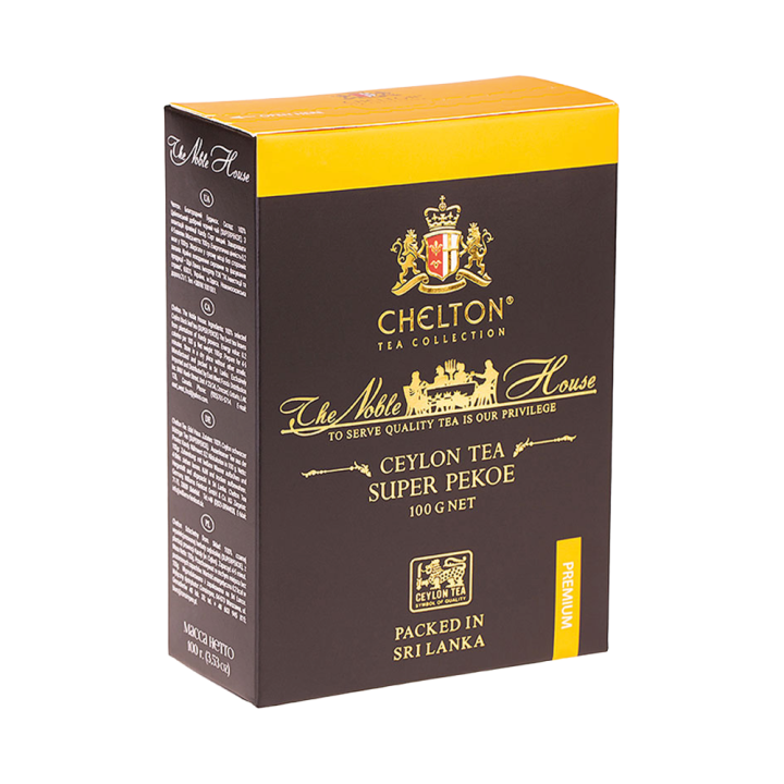 Chelton The Noble House – SUPER PEKOE Premium Tea, loose black tea, 100 g