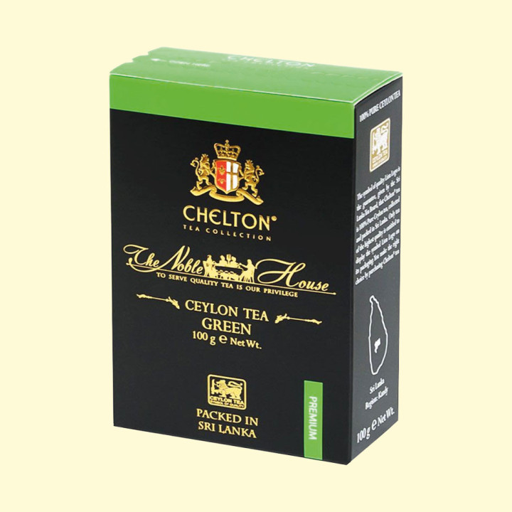 Chelton The Noble House – Ceylon Green Tea Premium Tea, loose green tea, 100 g