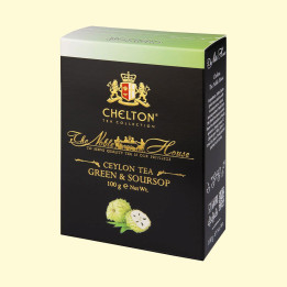 Chelton The Noble House – Grün mit Soursop Premiumtee, loser grüner Tee, 100 g