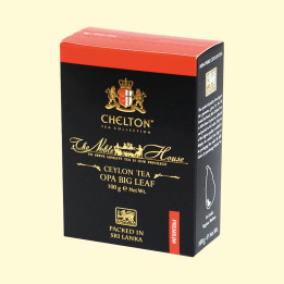 Чай Chelton The Noble House – OPA Big Leaf премиум, рассыпной чёрный чай, 100 г