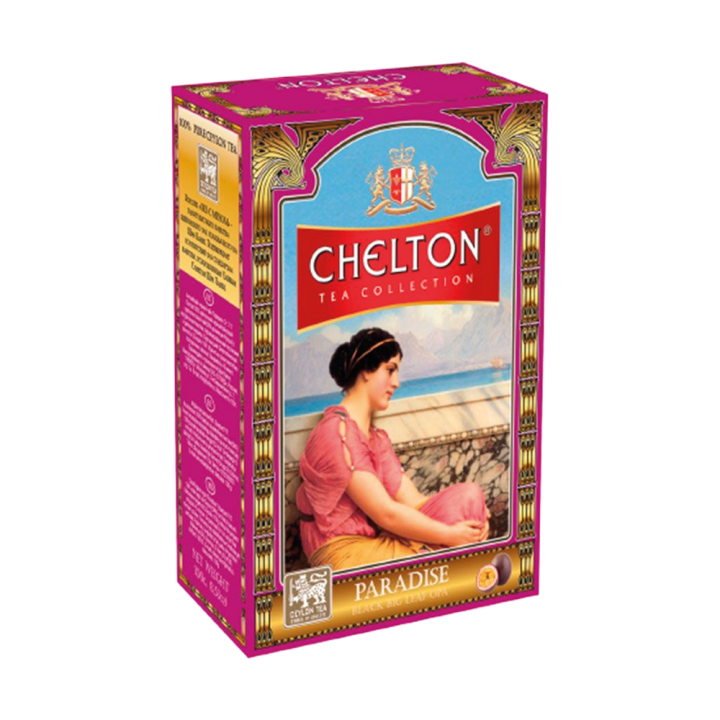 Чай Chelton – Чёрный чай Paradise с маракуей премиум, рассыпной, 100 г