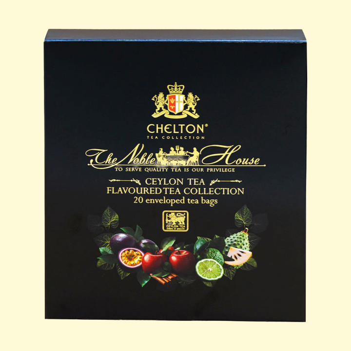 Chelton The Noble House – Gift Box with 4 Different Tea Varieties, 20 Tea Bags