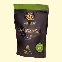 Chelton The Noble House – Ceylon Green Tea, loose green tea, 400  g Zipp