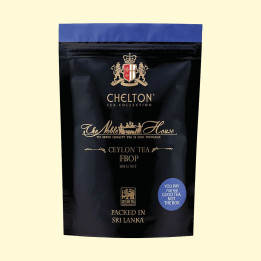 Chelton The Noble House – FBOP with Tips, black Ceylon tea, 500  g, loose tea in resealable bag