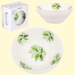 Suppenteller-Set Maiglöckchen, 6 St, Ø 18 cm
