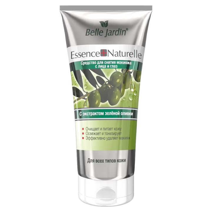 Belle Jardin Make-up Remover with Green Olive Extract, 200 ml