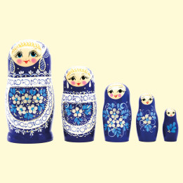 Matryoshka New Pearl M5, 18 cm