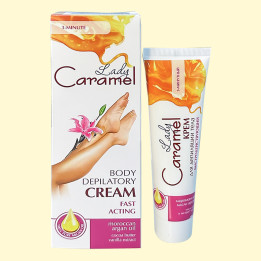 Крем для депиляции тела Lady Caramel  быстродействующий 3-х минутный 100 мл