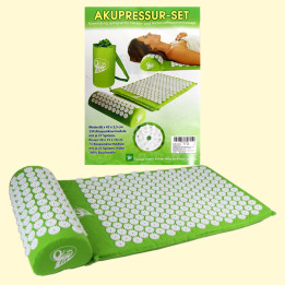Akupressur-Set, Mate 68 x 42 x 2,5 cm, kissen 39 x15 x 10 cm, hülle 100% Baumwolle