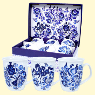 Tassen-Set Gzel, 6 Tassen im Set