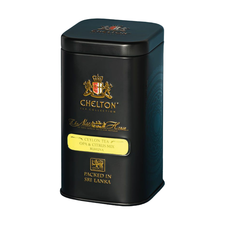 Chelton The Noble House – Black OPA + Citrus-Mix, loser Tee, 100 g in Dose