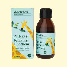 DR. PAKALNS Plantain Balm for Respiratory Health, 120 ml